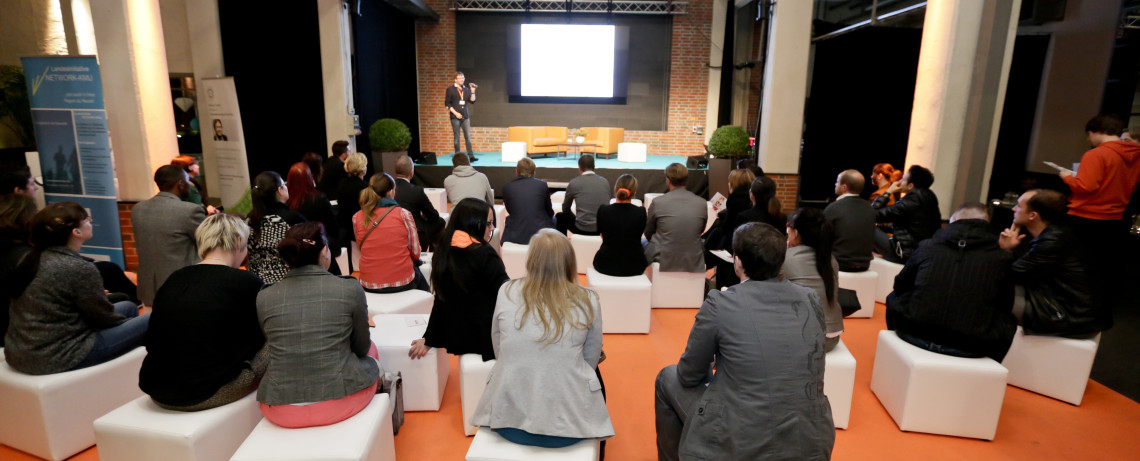 Vortrag auf der Messe "hierbleiben 2013" in Magdeburg