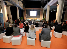 Vortrag auf der Messe "hierbleiben 2013" in Magdeburg